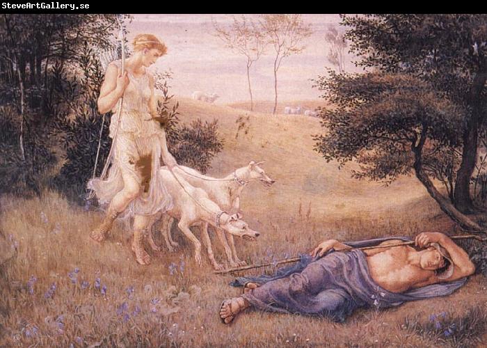 Walter Crane Diana and Endymion